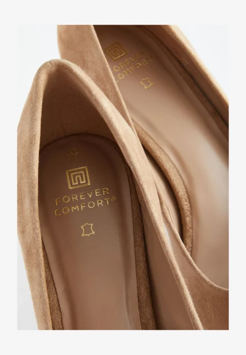 escarpin daim beige Next Forever Comfort