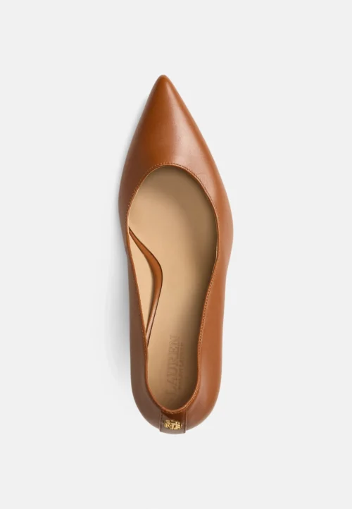 escarpin-bout-ferme-marron-ralph-lauren-4 Lanette escarpin bout fermé marron Ralph Lauren