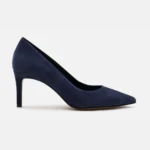 escarpin velours bleu marine Minelli Kaitlyn