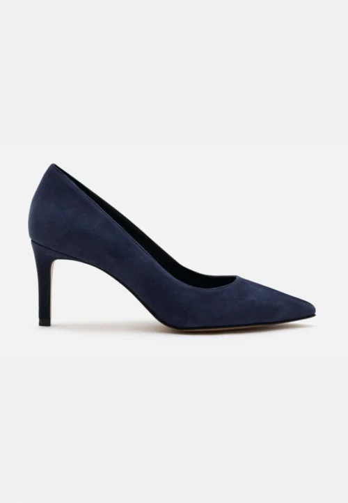 escarpin velours bleu marine Minelli Kaitlyn
