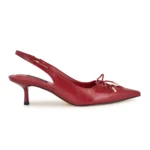escarpin-kitten-heel-rouge-nine-west escarpin kitten heel rouge Nine West Anora