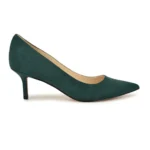 Nine-West-Arlene-Pointy-Toe-Pumps-Daim-Vert-Bouteille-1 Nine West Arlene Pointy Toe Pumps vert bouteille - Vente d'escarpins à Abidjan