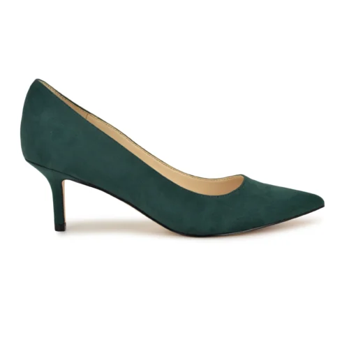 escarpin-pointu-daim-vert-nine-west escarpin pointu daim vert Nine West Arlene