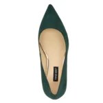 escarpin-pointu-daim-vert-nine-west-6 escarpin pointu daim vert Nine West Arlene