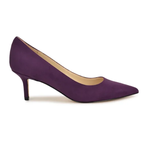 escarpin-pointu-daim-violet-nine-west escarpin pointu daim violet Nine West Arlene