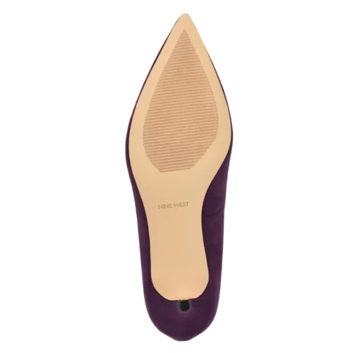 escarpin-pointu-daim-violet-nine-west-5 escarpin pointu daim violet Nine West Arlene