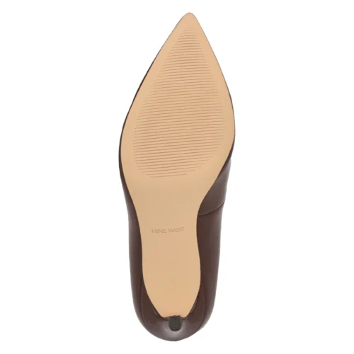 escarpin-pointu-marron-nine-west-6 escarpin pointu marron Nine West Ezra