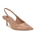 escarpin slingback beige Nine West Hunny