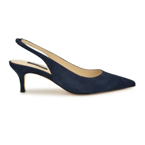 escarpin-slingback-daim-bleu-nuit-nine-west escarpin slingback daim bleu nuit Nine West Nataly